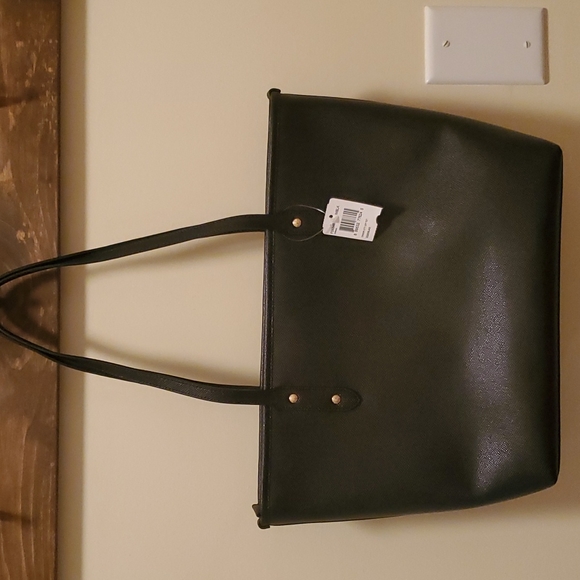 NWT Coach black tote - Picture 3 of 8